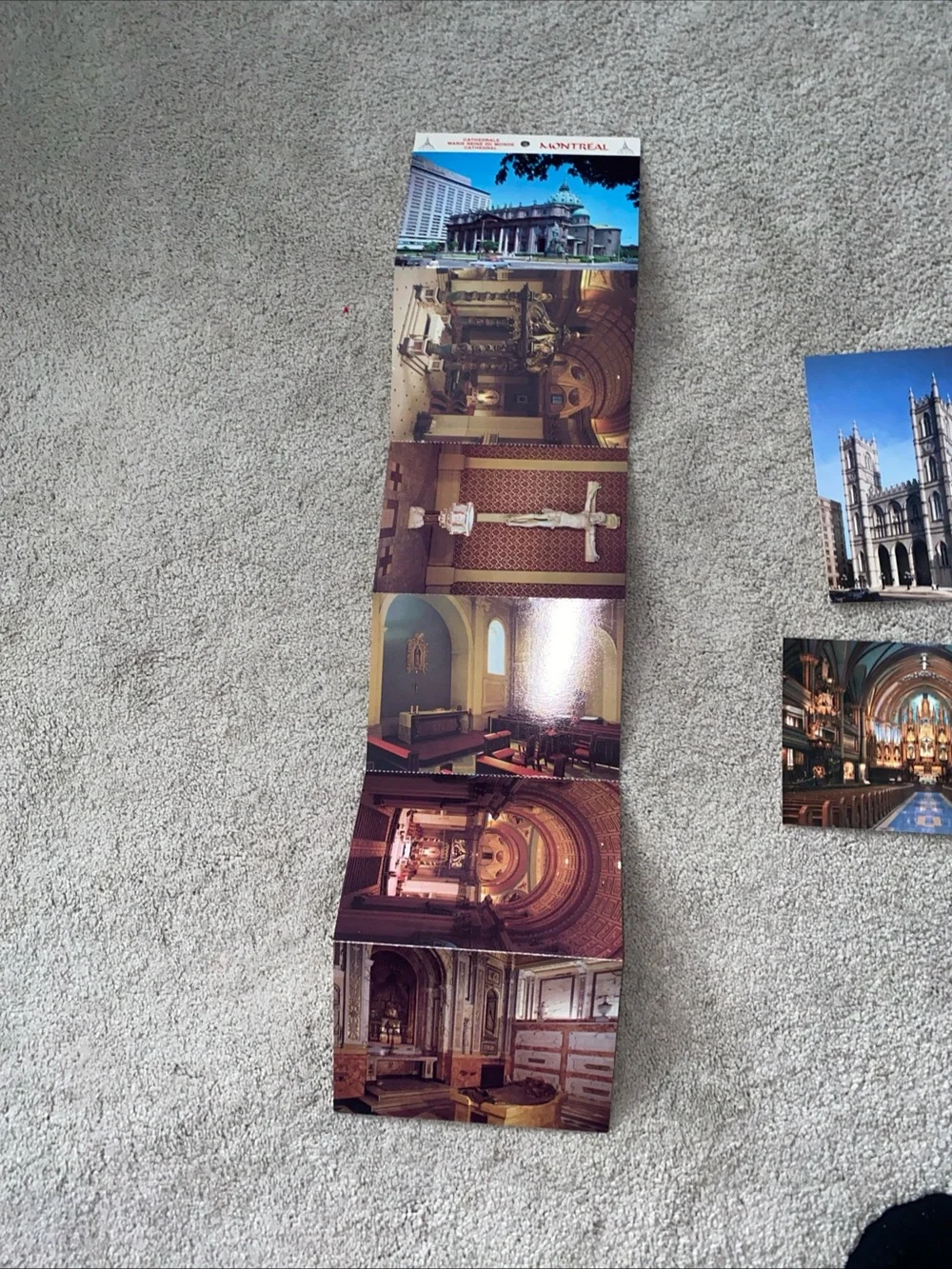 VTG Cathedral Marie Reine Du Mondo Cathedral Montreal Postcards 6 LOT  13 Total